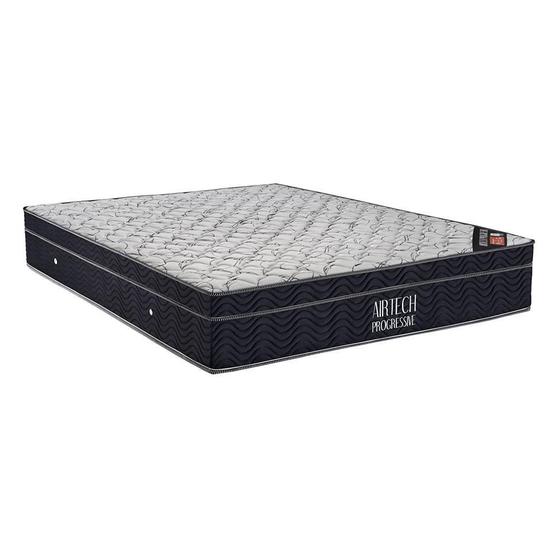 Imagem de Colchão Viúva Airtech Molas Nanolastic (29x128x188) Preto