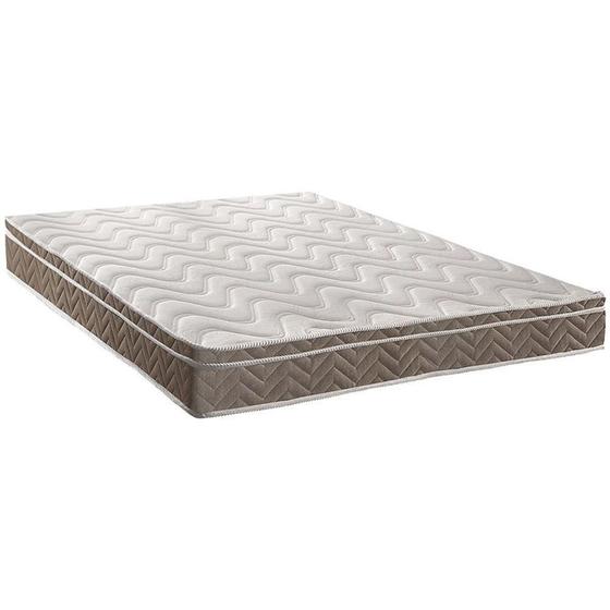 Imagem de Colchão Viúva Anatômico D33 / Confort Ultra Firme Euro Pillow Brown (128x188x25) - Paropas