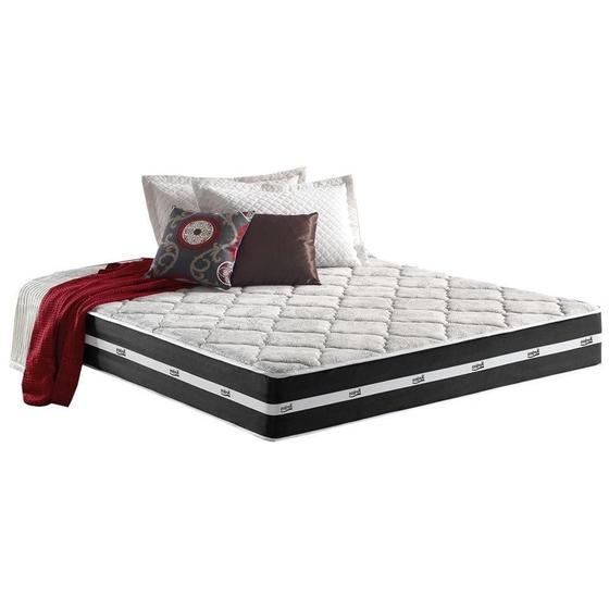 Imagem de Colchão Viúva Molas Ensacadas MasterPocket Classic Euro Pillow Black (128x188x22) - D Angelis Anjos