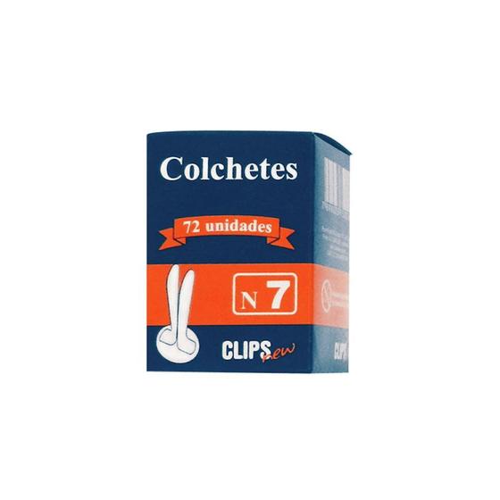 Imagem de Colchete Clips New N 7 Cx C/ 72 Colchete