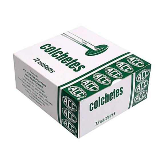 Imagem de Colchetes Latonados Nº14 Caixa com 72 Unidades