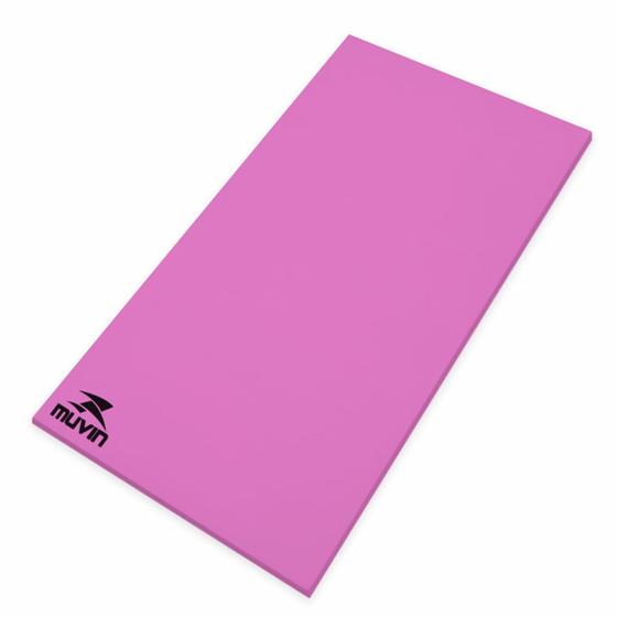 Imagem de Colchonete de Exercícios em EVA Muvin - 100cm x 50cm x 1cm - Tapete Para Treino Fitness - Academia Ginástica Pilates