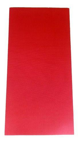 Imagem de Colchonete Eva Tapete Yoga Academia Exercícios 10mm Vermelho