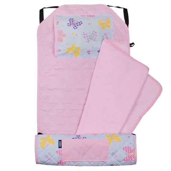Imagem de Colchonete Infantil Wildkin Modern com Travesseiro e Alça - Reutilizável