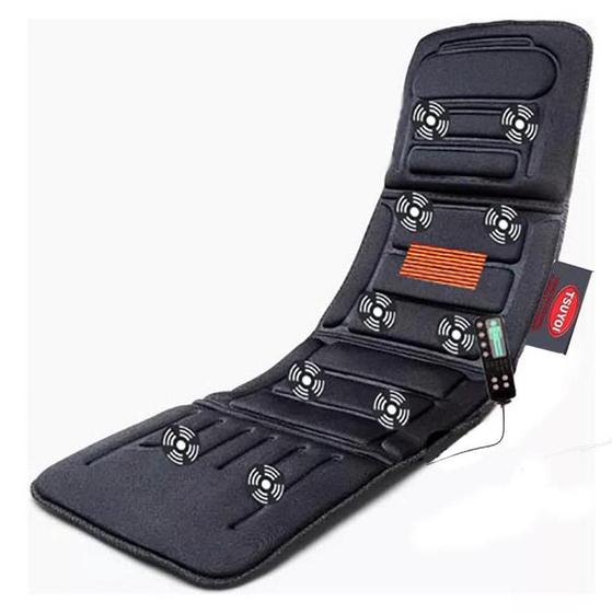 Colchonete Massageador 10 Motores, Magnético, Infravermelho Longo, Aquecimento - Tsuyoi Menor preço em Colchonete Massageador 10 Motores, Magnético, Infravermelho Longo, Aquecimento - Tsuyoi