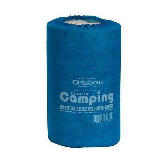 Imagem de Colchonete Ortobom Solteiro Camping Blue Magazine 06X180X20