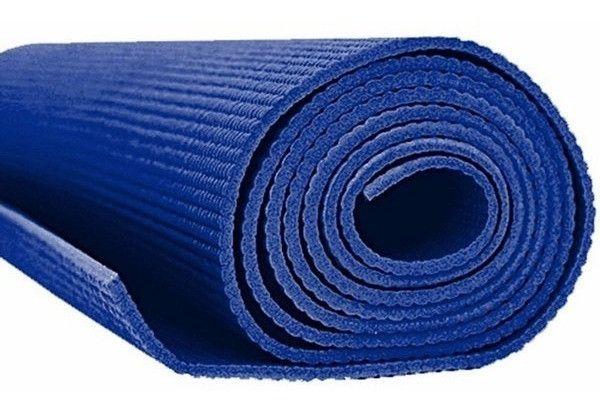 Imagem de Colchonete Tapete Yoga Ginástica Pilates 1,73mx61cmx04mm alongamento treino esporte exercicios fisicos academia