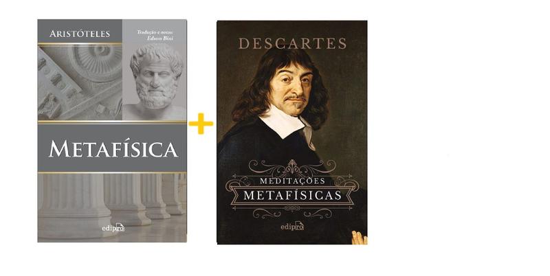 Imagem de Coleção 2 Livros Clássicos Da Filosofia Metafísica Aristóteles + Descartes