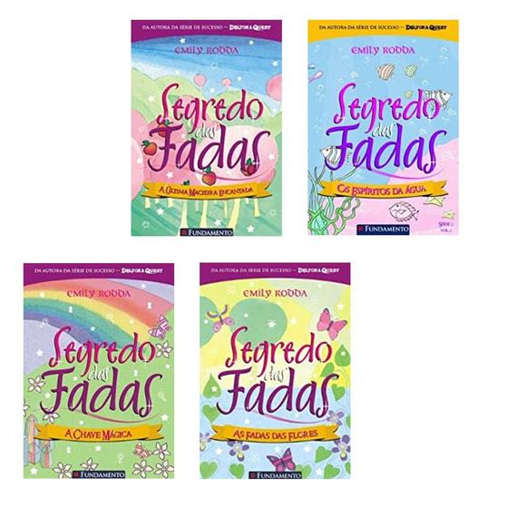 COLEÇÃO 4 VOL Segredo das Fadas: Fadas das Flores + Os Espíritos da ...