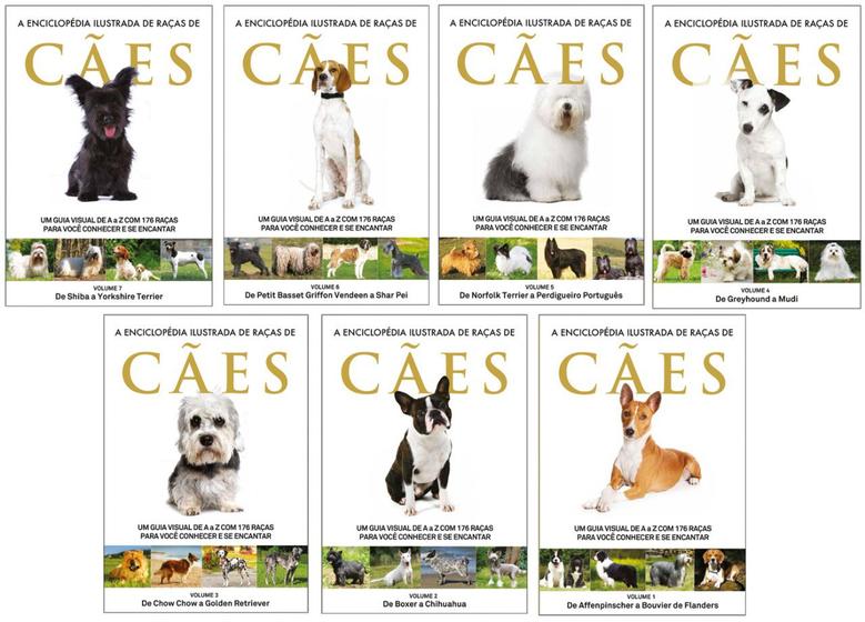 Imagem de Coleção a enciclopédia ilustrada de raças de cães (7 volumes)