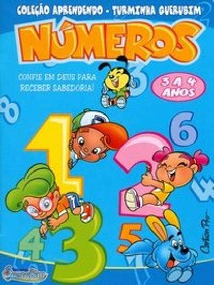 Imagem de Coleção aprendendo - querubins numeros 3 a 4 anos