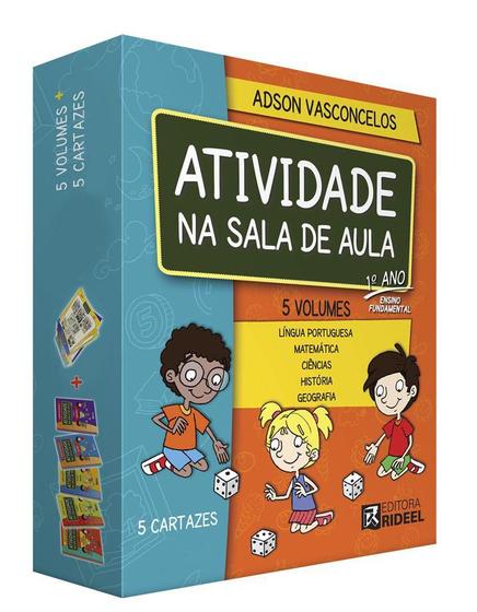 Imagem de Coleção Atividade Na Sala De Aula 1 Ano Ensino Fundamental - Rideel