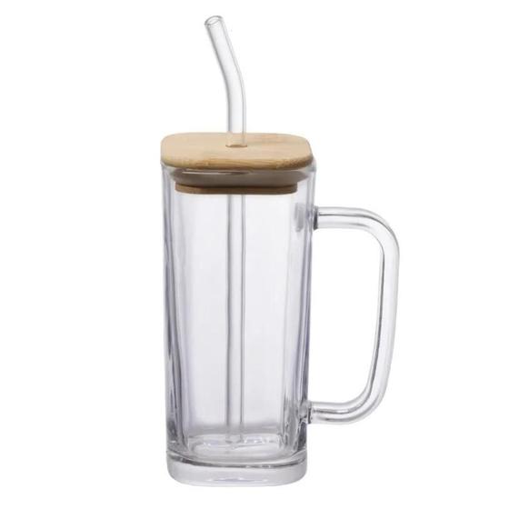 Imagem de Coleção Bambu - Caneca de Vidro Hauskraft (290ml)