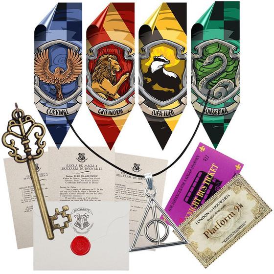 Festeggiamenti Harry Potter Striscione Happy Birthday Harry Potter Banner 1 5m Colorato Con Lettere Delle G 702757 - Foto 10