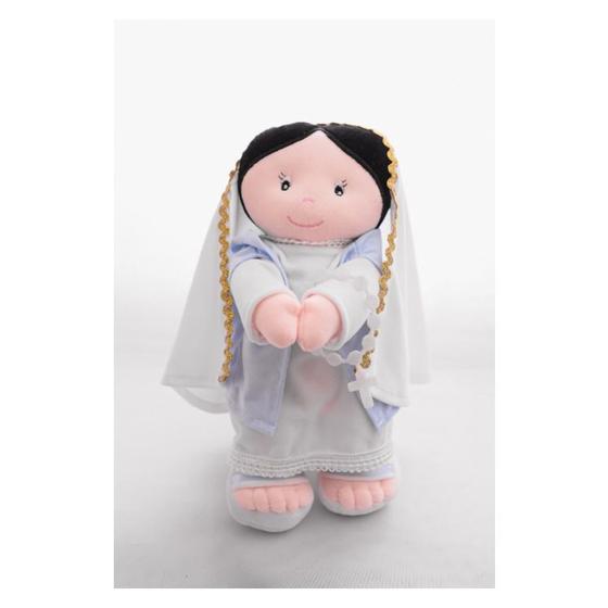 Imagem de Colecao bonecos religiosos - maria (15x32cm)  pelucia