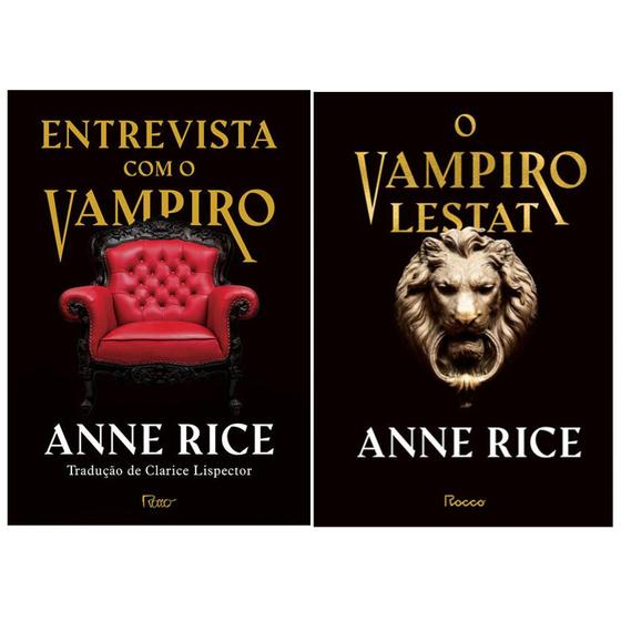 Imagem de Coleção de Livros Crônicas Vampirescas de Anne Rice - 2 Volumes - Kit de Livros