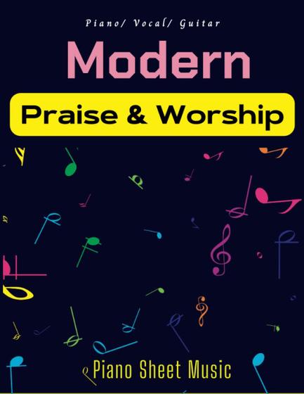 Imagem de Coleção de partituras Modern Praise Worship 21 Songs