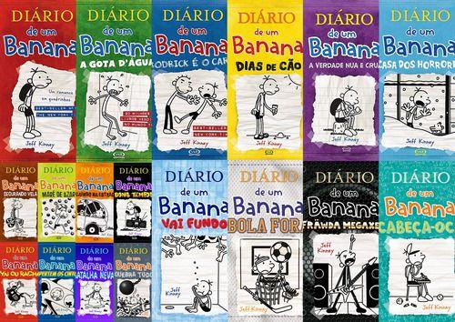 Imagem de Coleção Diário De Um Banana do 1 ao 18 - Capa dura - V&R