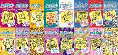 Coleção Diário De Uma Garota Nada Popular 1 Ao 14 = 16 livros Menor preço em Coleção Diário De Uma Garota Nada Popular 1 Ao 14 = 16 livros