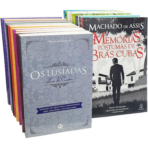 Imagem de Coleção Dos Melhores Livros Da Literatura Clássica Kit 18 Volumes + 3000 Páginas Texto Integral Com Complemento para Enem - Ciranda Cultural