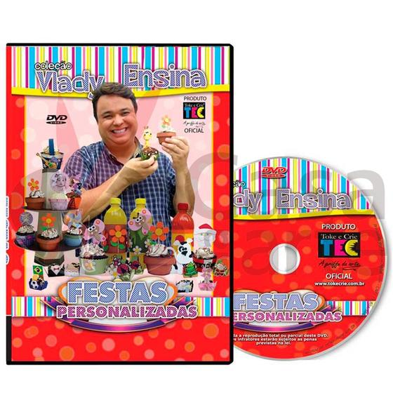 Imagem de Coleção DVD Festas Personalizadas com Vlady