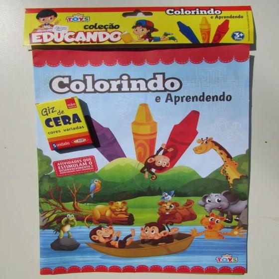 Imagem de Coleção Educando Colorindo E Aprendendo - Mini Toys