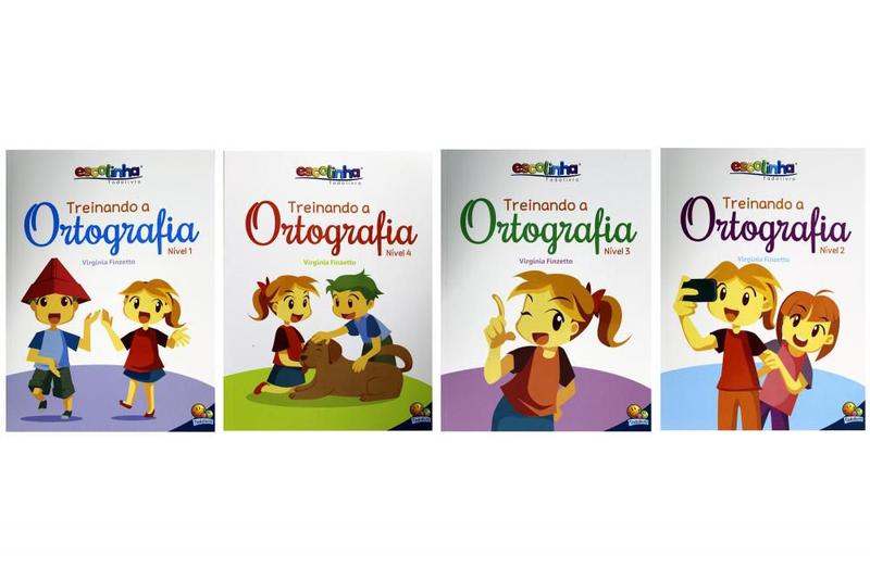 Imagem de Coleção Escolinha Todolivro - Treinando a Ortografia - 4 vol