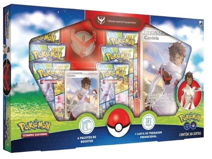 Imagem de Coleção Especial Box Equipe Pokémon Go - Valor Instinto Sabedoria