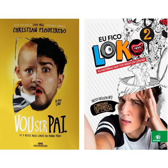 Imagem de Coleção Eu Fico Loko: VOU SER PAI - OS 9 MESES MAIS LOKOS DA MINHA VIDA + As histórias que tive medo de contar.