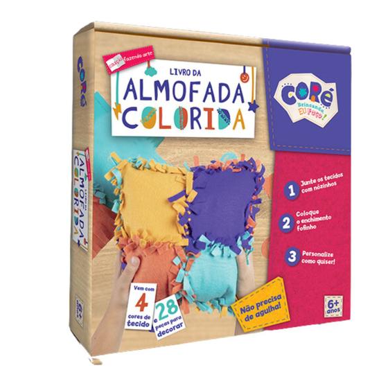 Imagem de Coleção Fazendo Arte - Livro da Almofada Colorida- Toyster