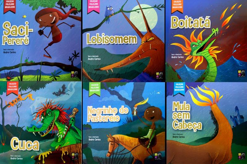 Imagem de Coleção Folclore Brasileiro - 6 livros - Kit de Livros