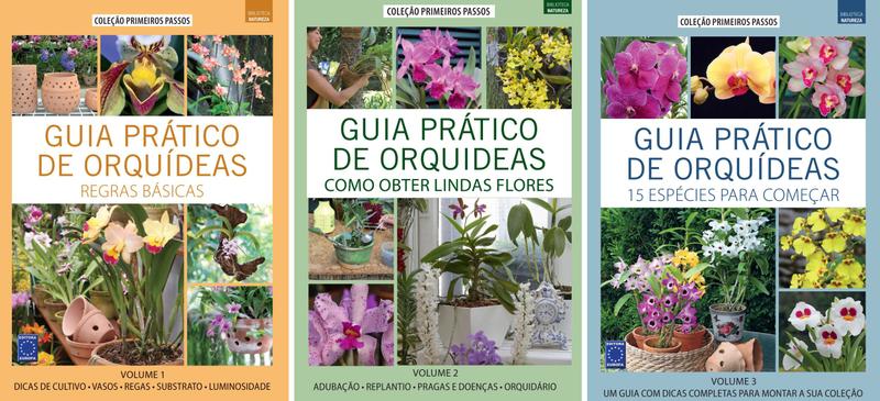 Imagem de Colecao guia pratico de orquideas (3 volumes)