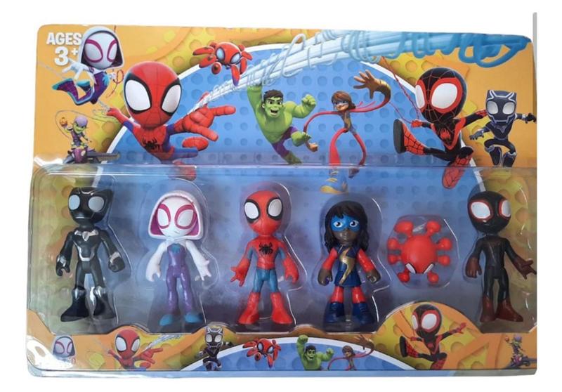 Imagem de Coleção Heróis Spidey And His Amazing Friends Homem Aranha e seus amigos