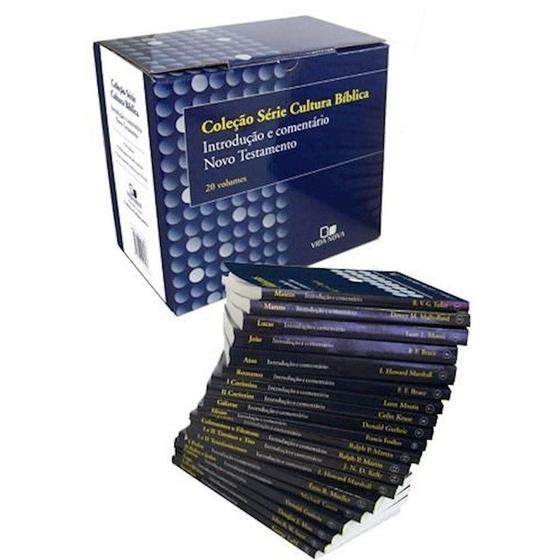Coleção introdução e comentário Novo Testamento - 20 livros - VIDA NOVA Menor preço em Coleção introdução e comentário Novo Testamento - 20 livros - VIDA NOVA