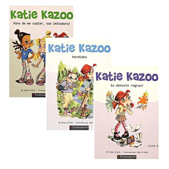 Imagem de Coleção Katie Kazoo - Volumes 4, 5 e 6 - Editora Fundamento