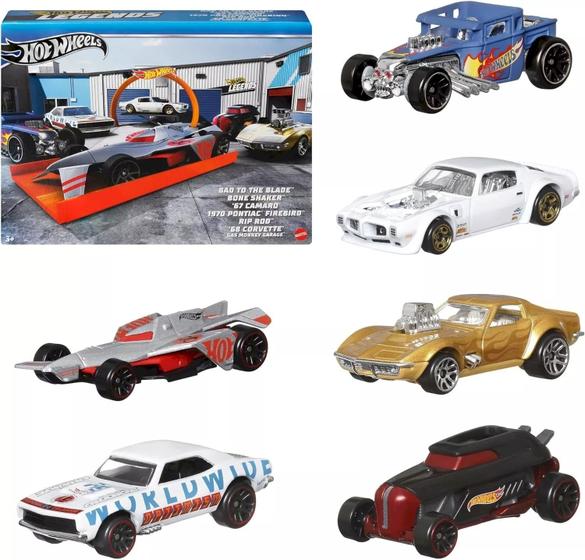 Imagem de Coleção Multipack c/ 6 Miniaturas Hot Wheels Legends Tour 2024 - 1/64 - Mattel