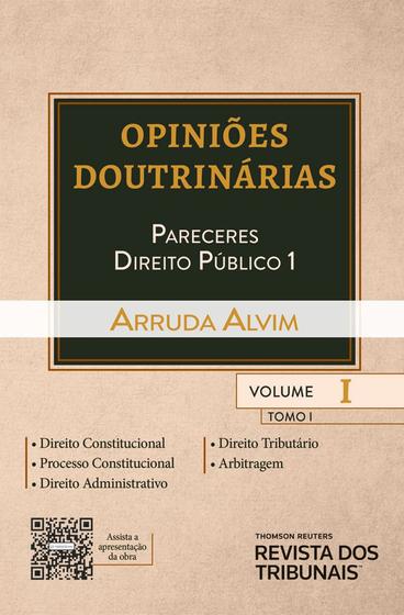 Imagem de Coleção Opiniões Doutrinárias Vol. 1 Tomo I - Revista Dos Tribunais