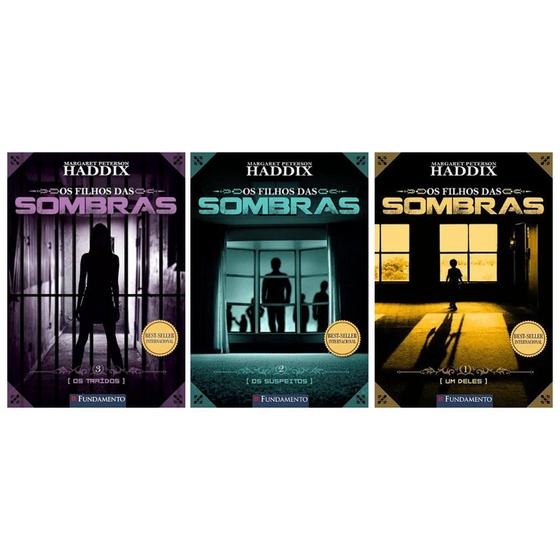 Imagem de Coleção Os Filhos das Sombras - 3 volumes - Kit de Livros