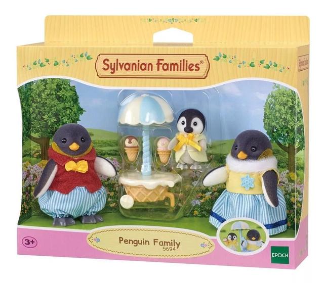 Imagem de Coleção Sylvanian Families Família Dos Pinguins Epoch 5694P