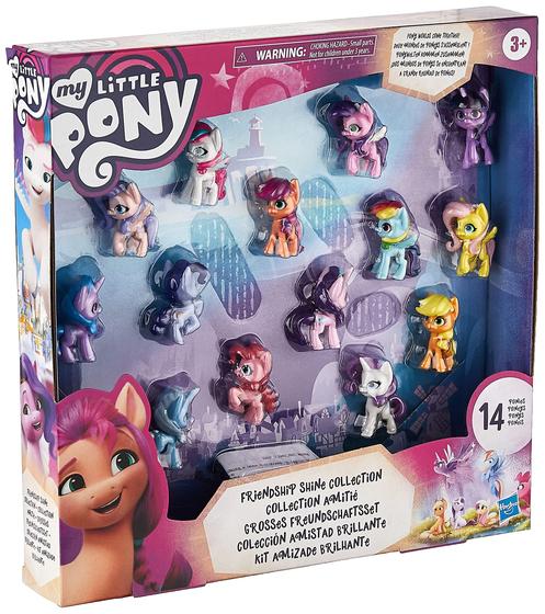 Imagem de Coleção Toy My Little Pony Friendship Shine com 14 bonecos