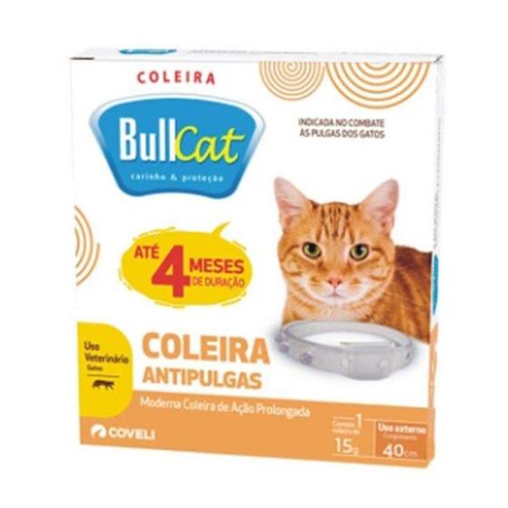 Imagem de Coleira Antipulgas Bullcat 40cm - Coveli