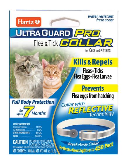 Imagem de Coleira contra pulgas e carrapatos Hartz UltraGuard Pro para gatos de 7 meses