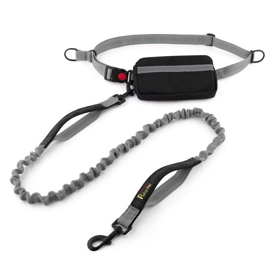 Imagem de Coleira Hands Free Dog Leash Plutus Pet, acolchoada macia para médio e grande porte