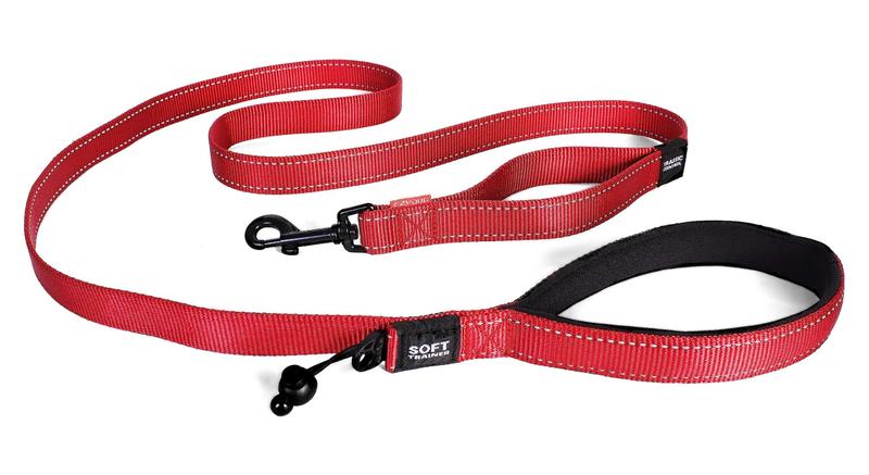 Imagem de Coleira para Cães EzyDog Soft Trainer com Alça de Controle - 180cm