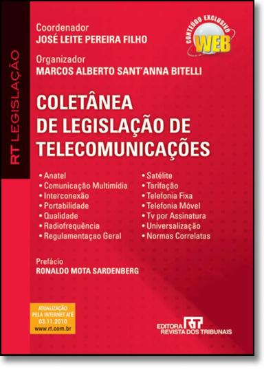 Imagem de Coletânea de Legislação e Telecomunicações