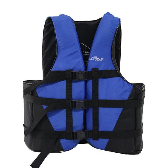 Imagem de Colete Flutuador Anatômico Até 90kg Nautika Coast Esportivo