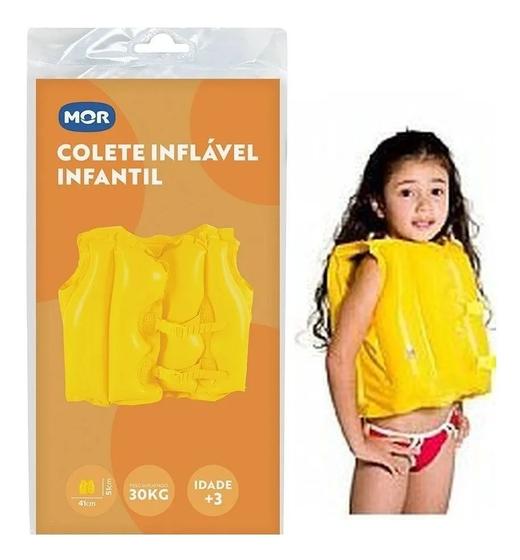 Imagem de Colete Infantil Salva Vida Boia Inflável Piscina Mar Criança