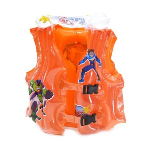 Imagem de Colete Inflavel 40cm com Cinto Hero Squad Color