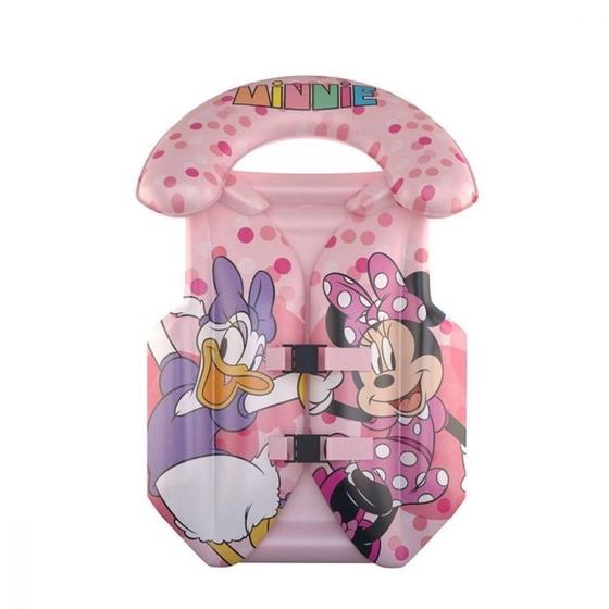 Colete Inflável Infantil Disney Minnie - Etitoys Menor preço em Colete Inflável Infantil Disney Minnie - Etitoys