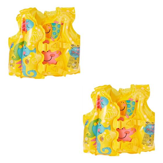Imagem de Colete Inflável Infantil Peixinhos Divertidos - Intex
